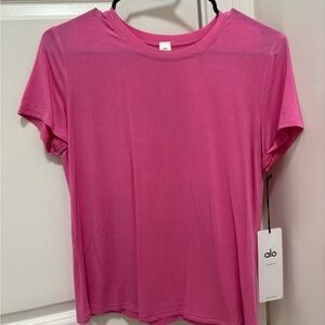 Alo Yoga All Day Short Sleeve Tee